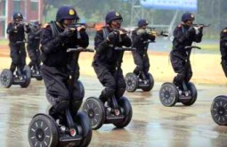 Chines Segway Police