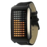 Tokyo Flash Men's Pimpin Black Strap Watch