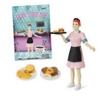 Waitress Action Figure