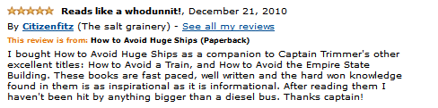 How to Avoid Huge Ships  Review